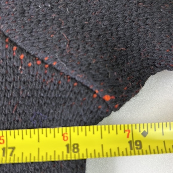 Vintage Figgjo Black Patterned Wool Sweater Made  in Norway - Picture 3 of 8